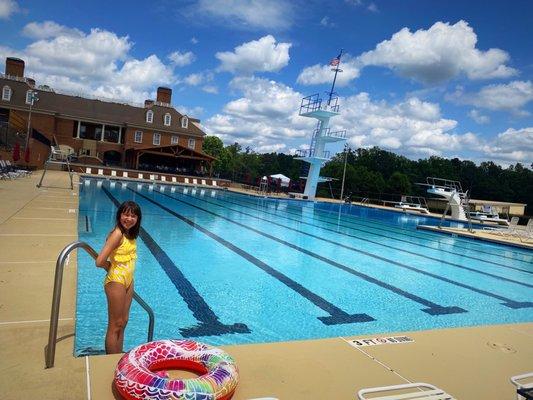 Pinetree Country Club swimming pool