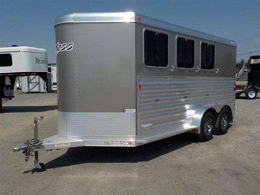 Exiss 3 Horse Slant BP Express XT Trailer