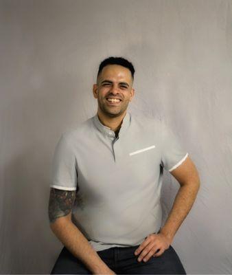 Licensed Massage Therapist & Owner of Pivotal Touch Bodywork, Andrew Diaz.