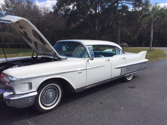 Vintage 58 Cadillac 60 special