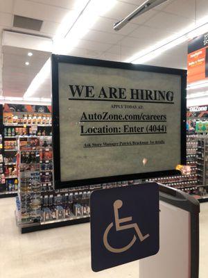 Patrick why did they close the store to clean floors.