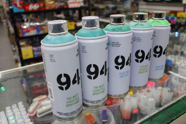 94 Spraycan over 50 colors!