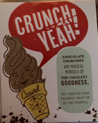 Carvel Crunchies $2 for a really small box