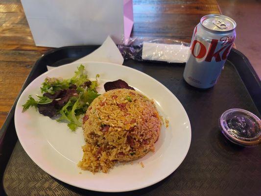 Singapore Fried Rice. (It's a certified banger)