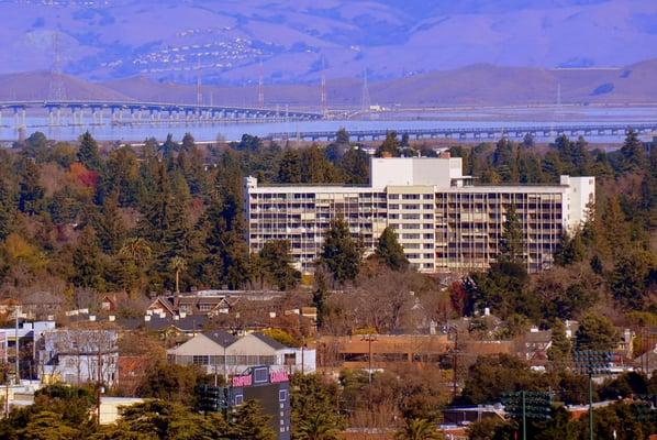 View of Channing House from Hoover Tower