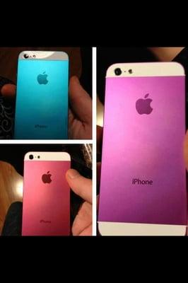 iPhone 5 Custom Colors