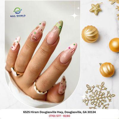 #nailworld #nailworlđouglasville #nailsalonnearme30134 #nailsalonga #nailsalon30134 #naildesign #nailart #longnail #shortnail #polishnail #b