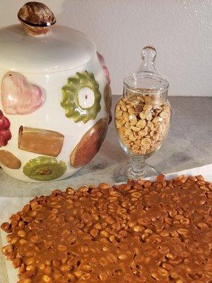 Homemade Peanut Brittle made to order