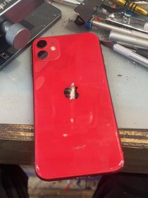 iPhone 11 back glass replacement