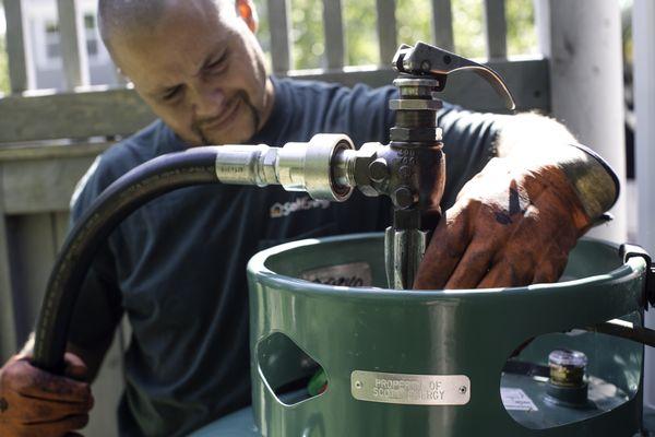 Scott Energy delivers, installs and services underground and above ground propane tanks to both residential and commercial properties.