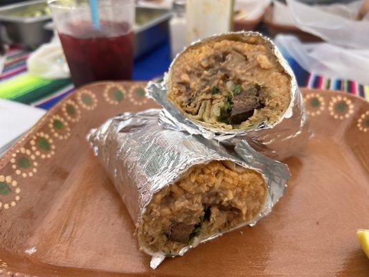 Carnita burrito