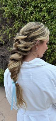 Boho chic braid