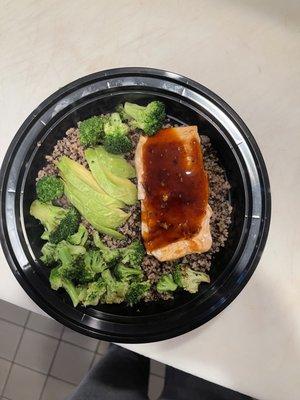 Teriyaki salmon Bowl