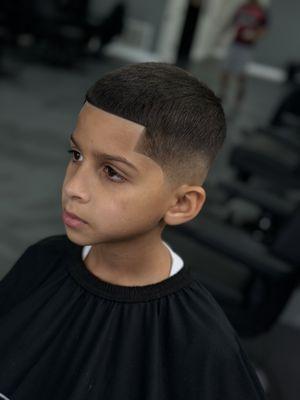 Skin fade for my son Adrian