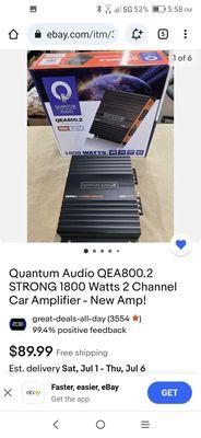 100$ markup on a 89$ amplifier plus ridiculous labor charges !!!!