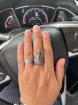 Got this awesome ring there