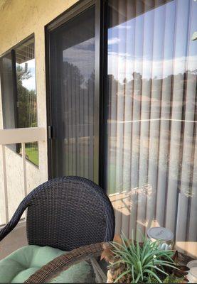 Perfect sliding glass screen door