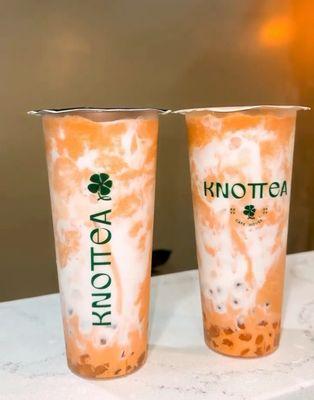 Thai Swirl with Crystal boba