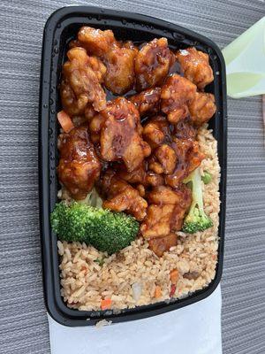 C9. General Tsos Chicken Combo