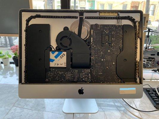 iMAC hard drive replacement