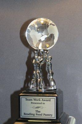 Crystal Globe Teamwork Award