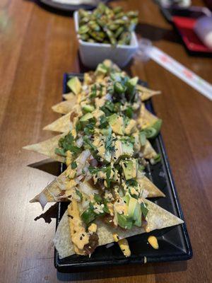 7 Spicy Tuna Poke Nachos