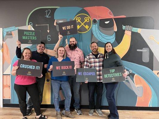 We escaped The Secret Lab of Dr Prometheus!