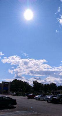 Parking lot view today 8.23.18