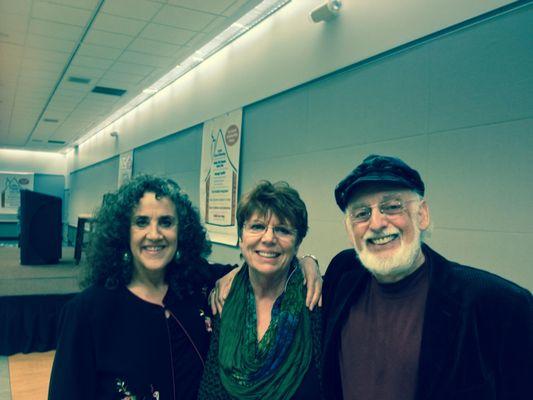 Trish Stanley with Drs. John and Julie Gottman.