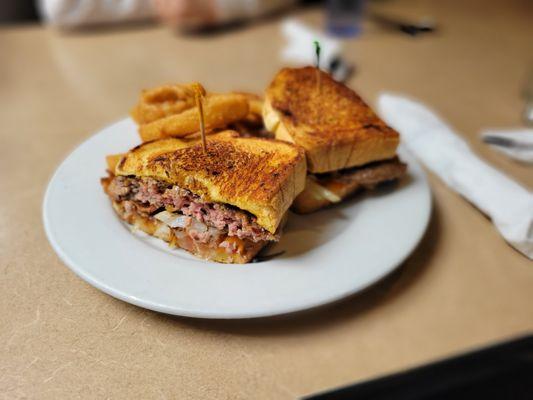 Texas Toast Burger