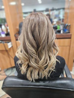 Balayage style