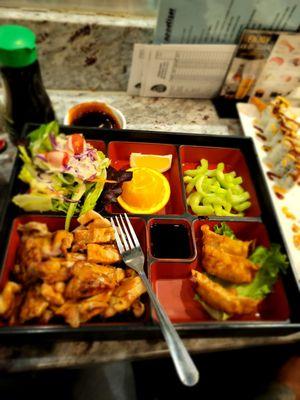 Chicken teriyaki plate