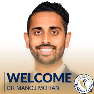 Dr. Mohan is a board certified, fellowship trained Interventional Spine Physiatrist at Golden State Orthopedics & Spine.