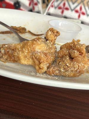 Garlic Parmesan wings