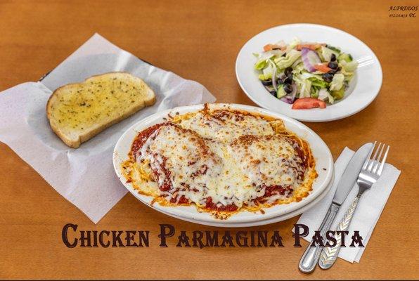 Chicken Parmigiana Pasta