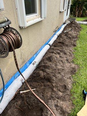 Waterproofing/ French Drains