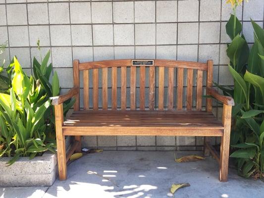 Owen Shields bench.