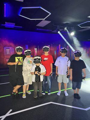 VR party at the cube