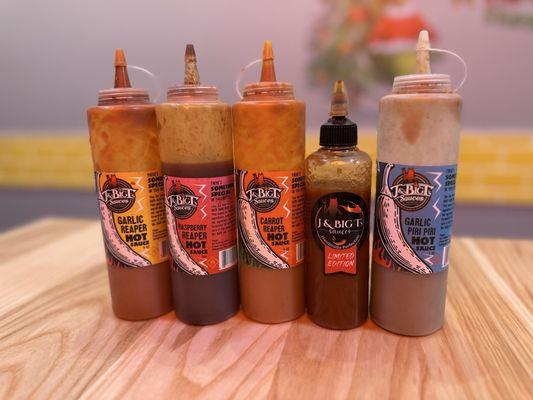 Sauces made from scratch