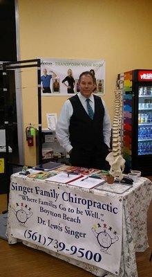 Dr. Singer screening at The Zoo Health Club in Boynton Beach.