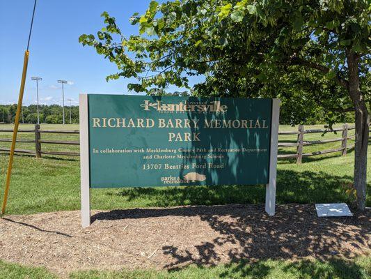 Richard Barry Memorial Park