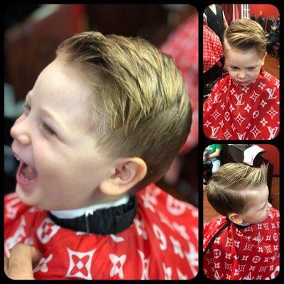 Kids haircut