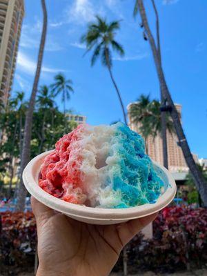 Shave ice for the 4th of July !