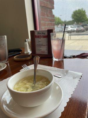 Egg drop soup