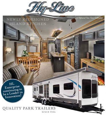 Hy-Line Park Models Flexible Designs to suit your needs www.magictouchrv.com