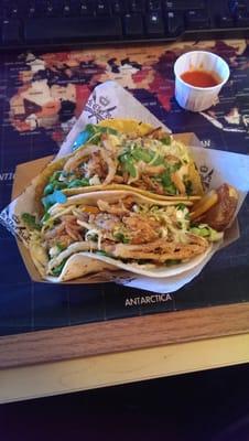 Pulled Pork Street Tacos