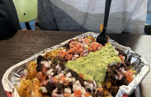 Carne asada fries