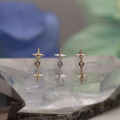 Dainty gold star jewelry