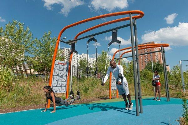 Outdoor Fitness Area