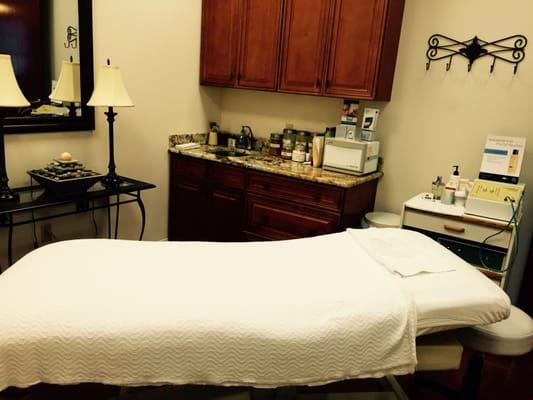 Relax and rejuvenate with our esthetician on site!